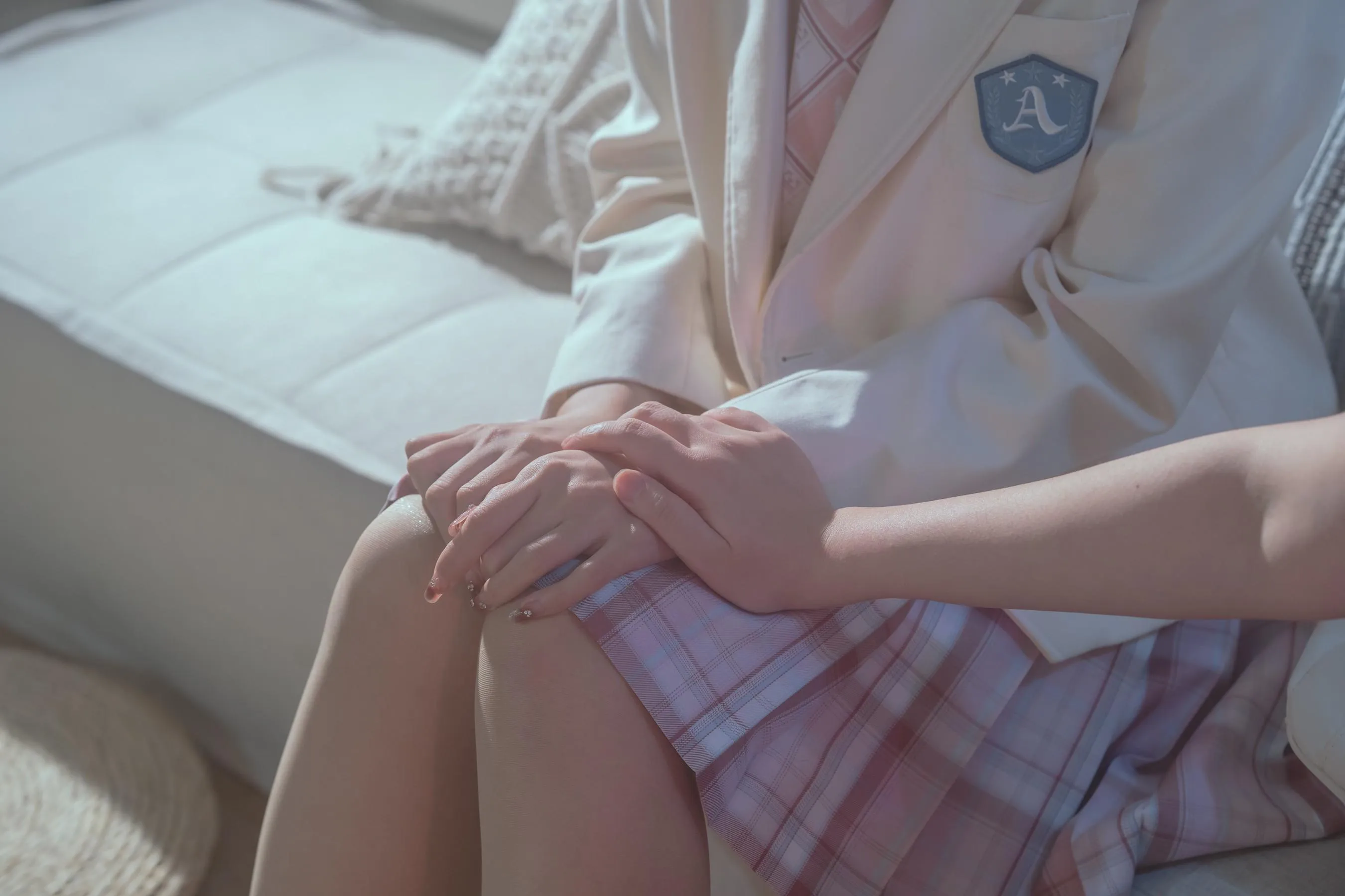 云溪溪 – NO.51 奶桃 N63反差学妹 [84P]插图5